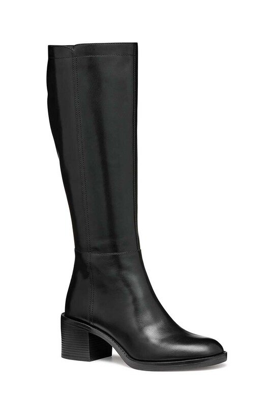 Кожаные сапоги Geox D SERILDA 60 D46XXA.00043.C9999 чёрный NC24
