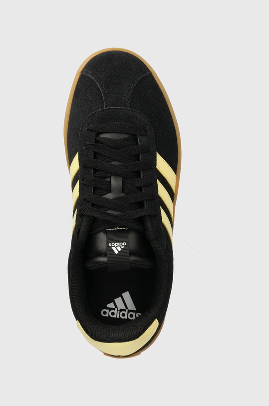 Замшеві кросівки adidas Vl Court чорний JI1948