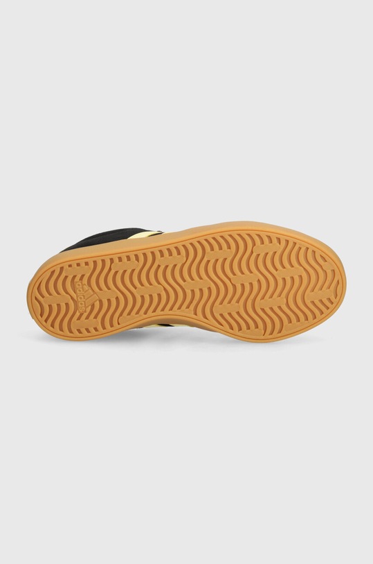 Замшеві кросівки adidas Vl Court JI1948 чорний