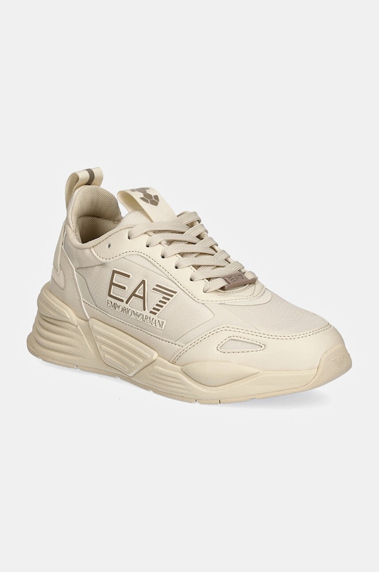 Tenisky EA7 Emporio Armani imitace kůže béžová XK406.X8X191.U245
