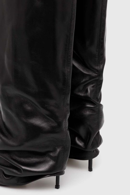 Încălțăminte Le Silla ghete de piele Stivale Andy 2030A100R1PPGLO001 negru