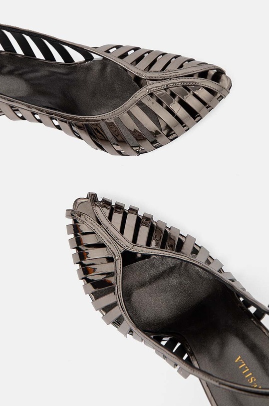 Γόβες Le Silla Chanel Cage 3402C090BMPPMRA922 ασημί