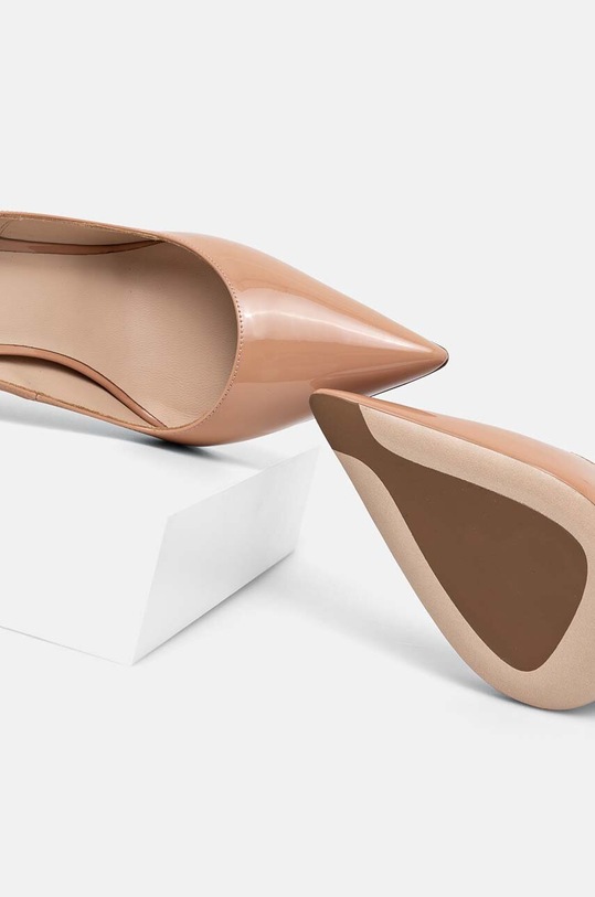 Le Silla stilettos de piele Deco Eva 2101M100R1PPKAB152 bej