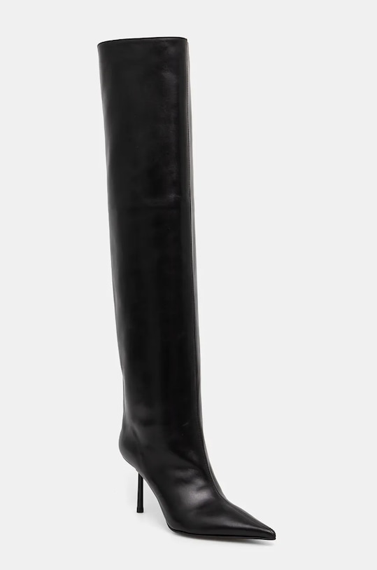 Le Silla ghete de piele Stivale Bella 4276C080BXPPGLO001 negru AW24