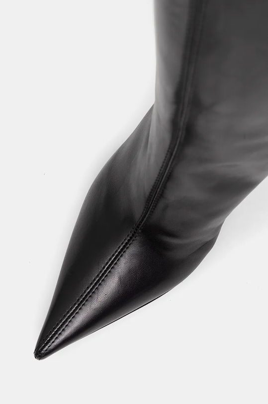 Le Silla ghete de piele Stivale Bella 4276C080BXPPGLO001 negru