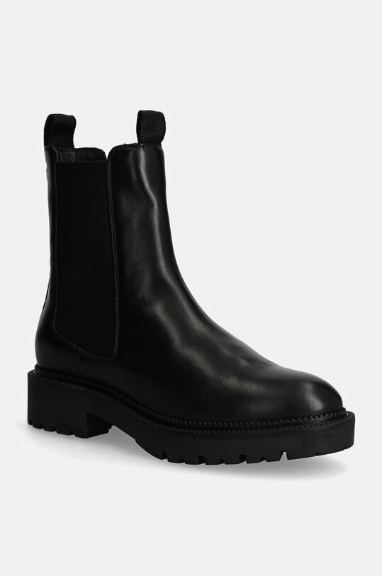 Gant ghete chelsea de piele Kelliin pana la 5 cm negru 29551777.G00