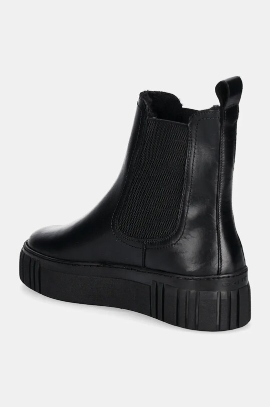 Obuwie Gant sztyblety skórzane Snowmont 29551787.G00 czarny