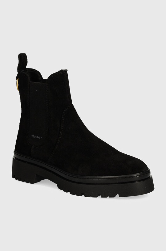 Gant botine din piele intoarsa Aligrey neizolat negru 29553763.G00