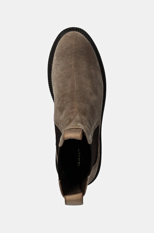 Gant botine din piele intoarsa Kelliin maro 29553778.G24