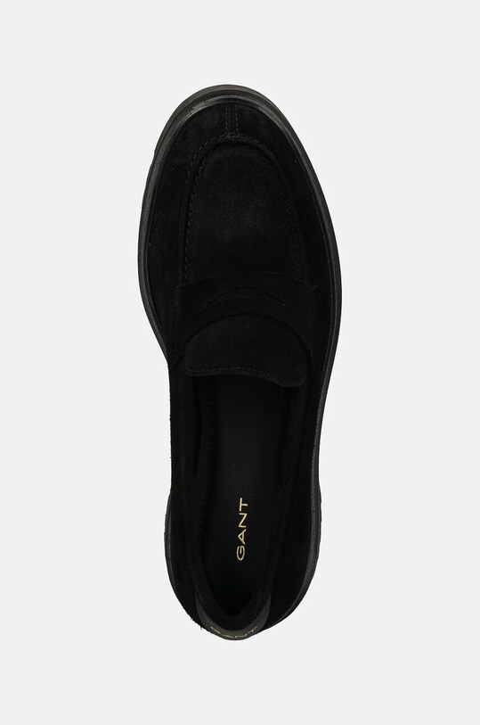 Велурени мокасини Gant Aligrey черен 29573766.G00