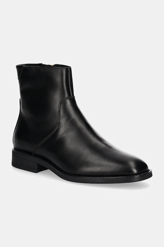 Gant botki skórzane Fayy płaski czarny 29541773.G00