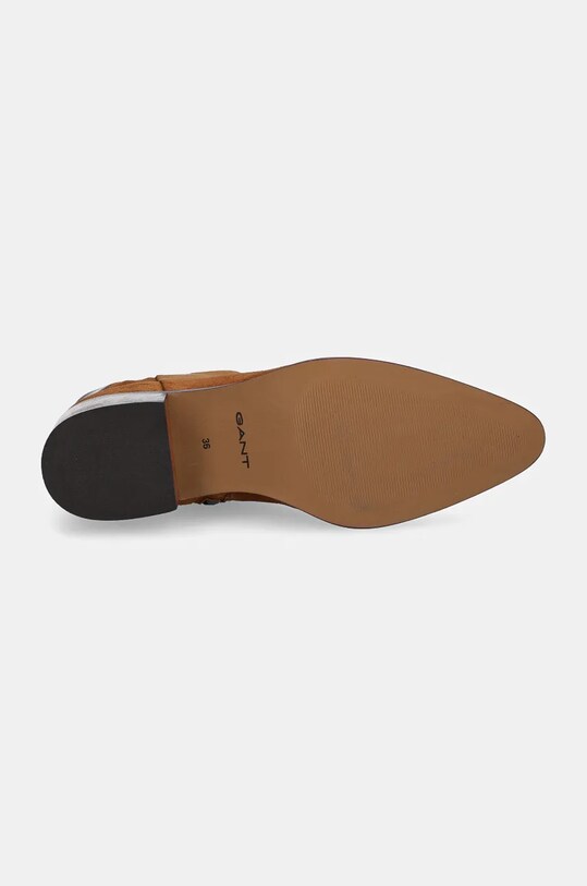 Gant cizme din piele intoarsa St Broomly 29543701.G45 maro