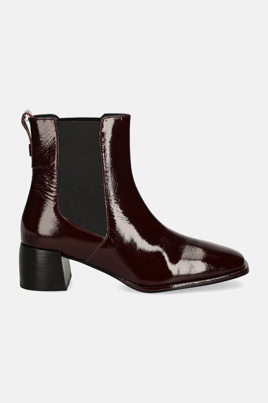 Kožené topánky chelsea Gant Gwenety 29551776.G553 burgundské AW24