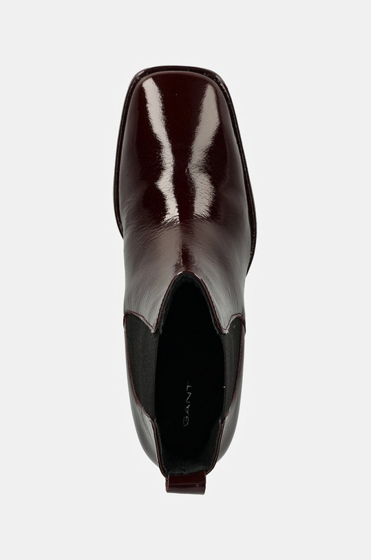 Kožené topánky chelsea Gant Gwenety burgundské 29551776.G553