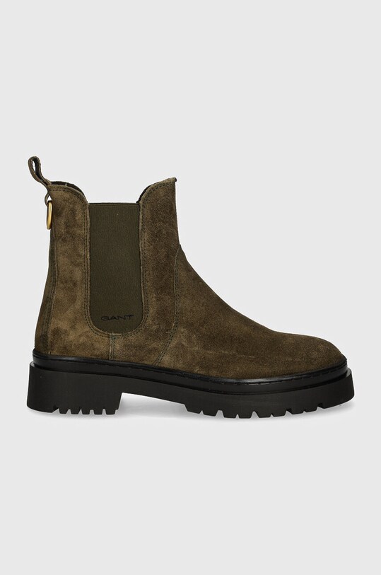 Gant cizme din piele intoarsa Aligrey 29553763.G710 verde AW24
