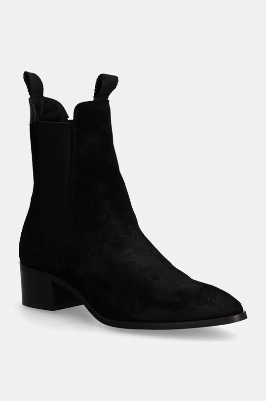 Gant botine din piele intoarsa St Broomly pana la 5 cm negru 29553802.G00