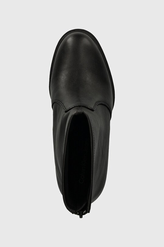 Черевики Calvin Klein Jeans HEEL PLATFORM ZIP BOOT MG NAPPA чорний YW0YW01546
