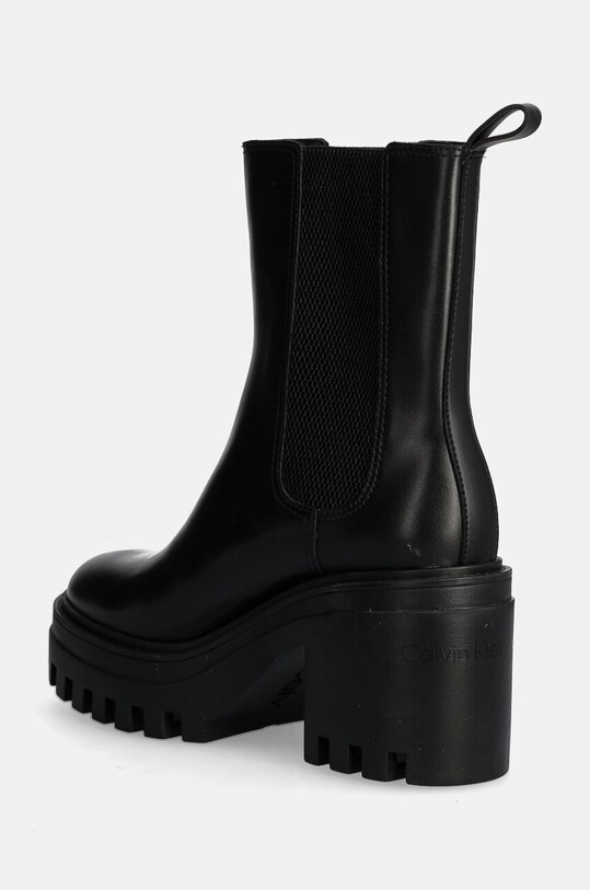 Παπούτσια Μποτάκια Calvin Klein Jeans CHUNKY HEELED CHELSEA LTH YW0YW01547 μαύρο