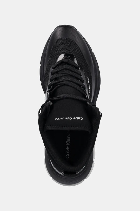 Calvin Klein Jeans sneakers WEDGE RUNNER LACE UP IN MIX negru YW0YW01571