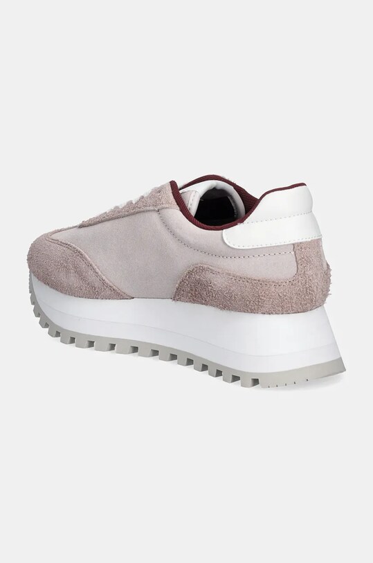 Obuv Semišové tenisky Calvin Klein Jeans RUNNER LACEUP ML SUEDE YW0YW01574 ružová