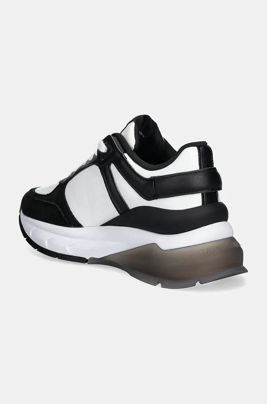 Παπούτσια Αθλητικά Calvin Klein Jeans WEDGE RUNNER LACE UP ML MIX YW0YW01577 μαύρο