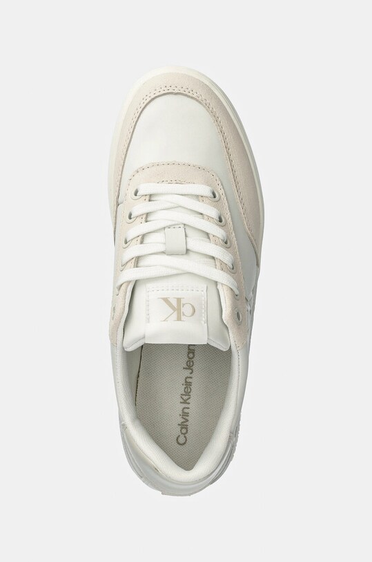 Calvin Klein Jeans sneakersy CLASSIC CUPSOLE LOW MG LTH biały YW0YW01585