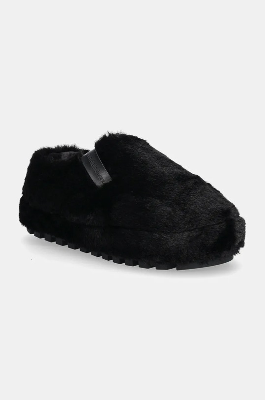 Тапочки Calvin Klein Jeans HOME ANKE SLIPPER WN FUR чорний YW0YW01596