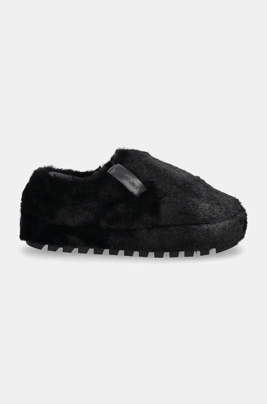 Тапочки Calvin Klein Jeans HOME ANKE SLIPPER WN FUR YW0YW01596 чорний AW24