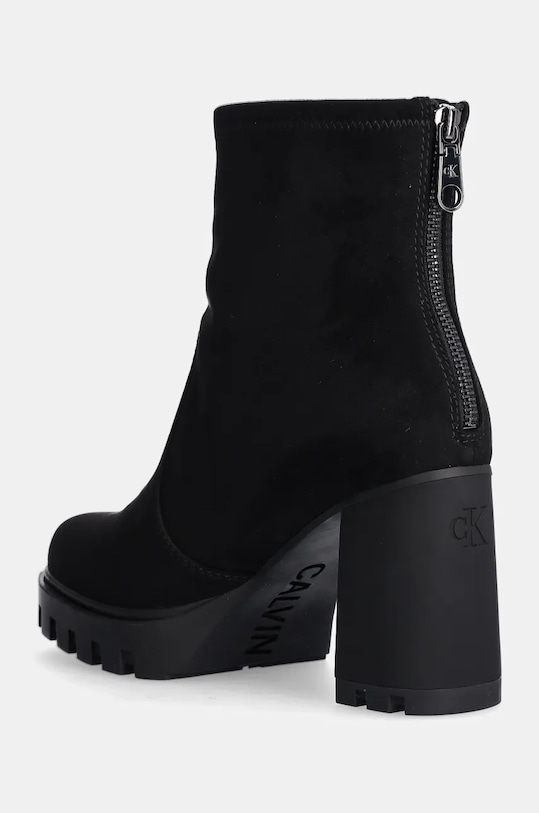 Παπούτσια Μποτάκια Calvin Klein Jeans HEEL PLATFORM ZIP BOOT SS YW0YW01601 μαύρο