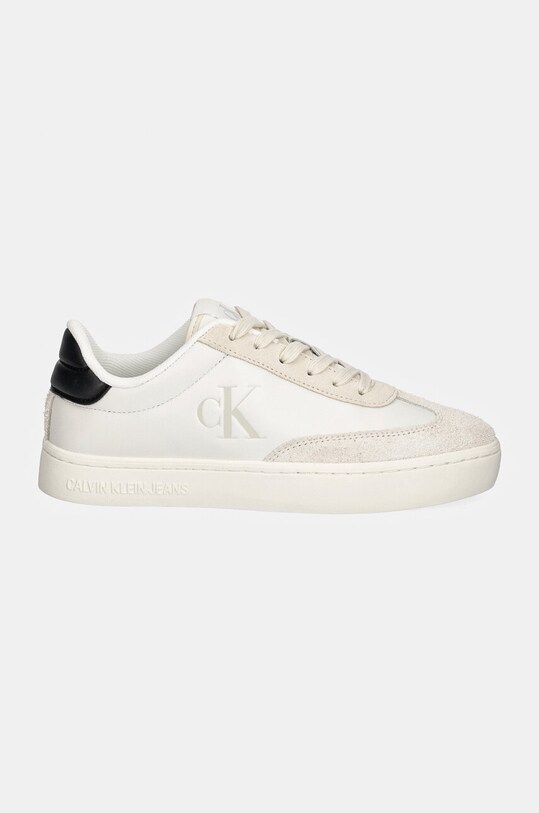 Шкіряні кросівки Calvin Klein Jeans CLASSIC CUPSOLE LOW MG MIX YW0YW01611 білий NC24