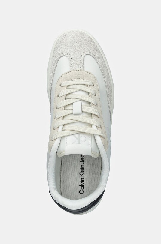 Шкіряні кросівки Calvin Klein Jeans CLASSIC CUPSOLE LOW MG MIX білий YW0YW01611