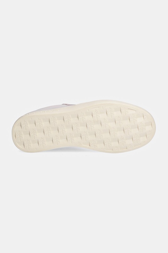 Кожаные кроссовки Calvin Klein Jeans CLASSIC CUPSOLE LOW MG MIX YW0YW01611 розовый