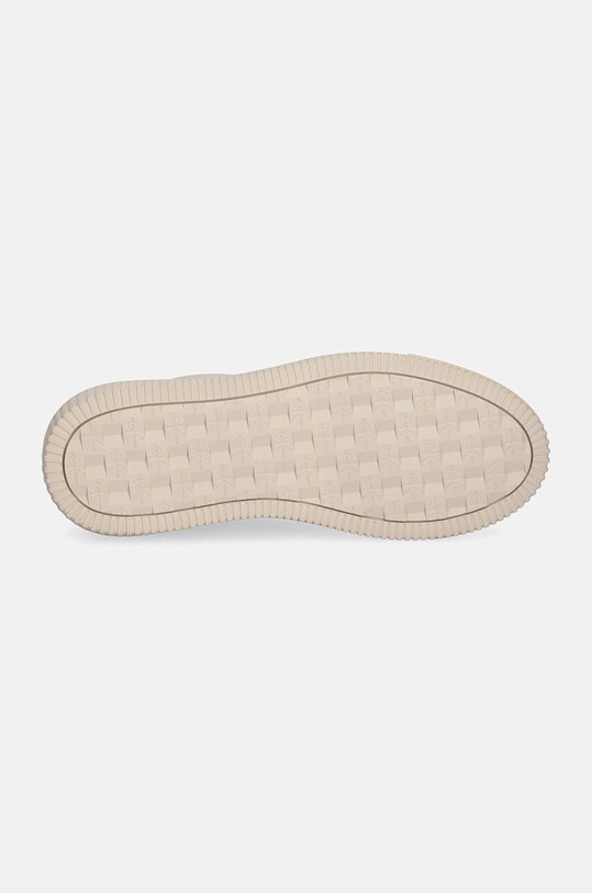 Δερμάτινα αθλητικά παπούτσια Calvin Klein Jeans CHUNKY CUPSOLE LTH MG LTH YW0YW01614 μπεζ