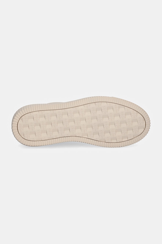 Δερμάτινα αθλητικά παπούτσια Calvin Klein Jeans CHUNKY CUPSOLE LTH MG LTH YW0YW01614 μπεζ