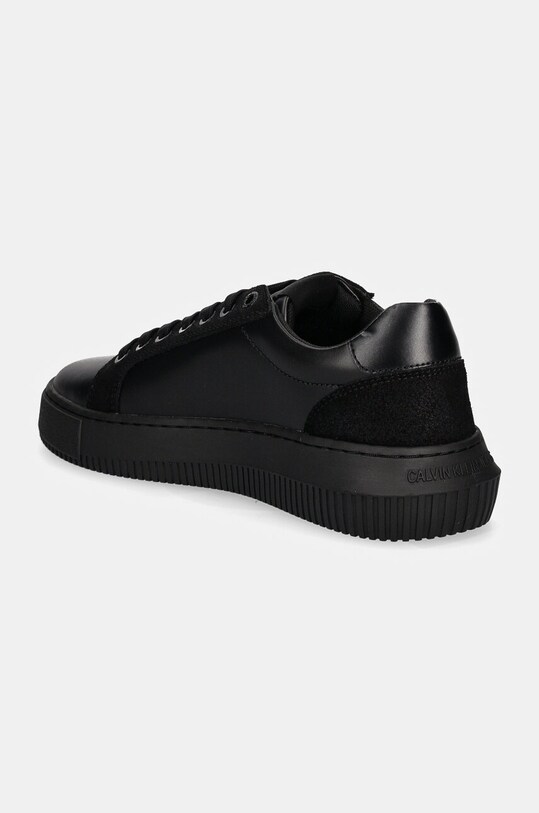 Încălțăminte Calvin Klein Jeans sneakers din piele CHUNKY CUPSOLE LTH MG LTH YW0YW01614 negru