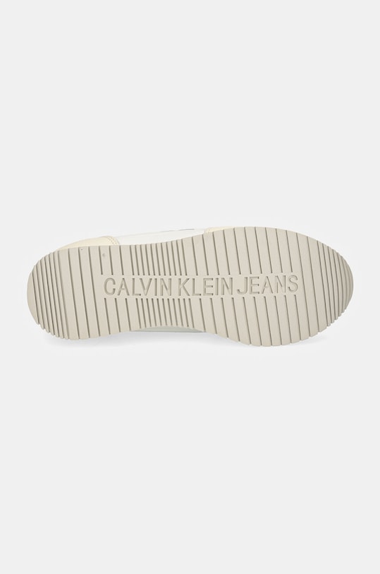 Αθλητικά Calvin Klein Jeans RUNNER SOCK LACEUP ML LTH YW0YW01616 λευκό