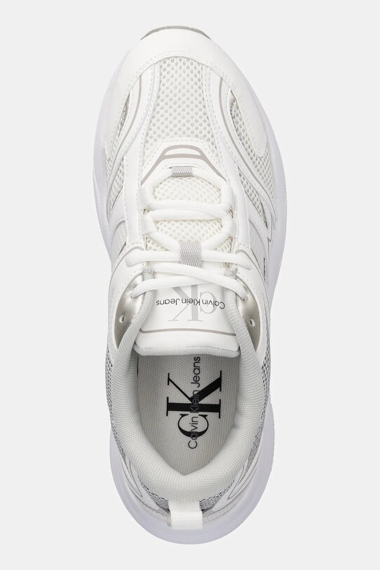 Calvin Klein Jeans sneakers RETRO TENNIS MESH ML alb YW0YW01807