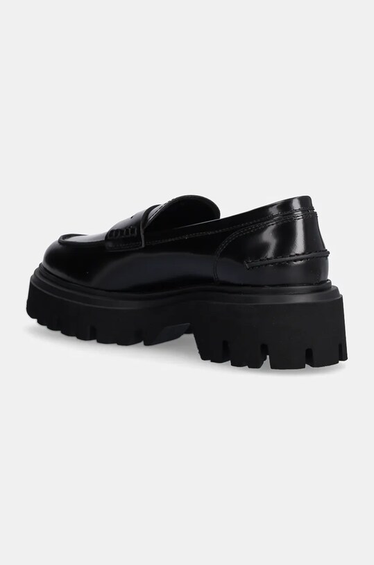 Încălțăminte MSGM pantofi de piele 3741MDS153.513.99 negru