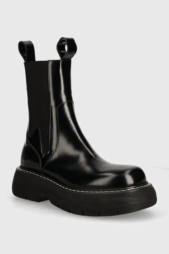Кожаные полусапоги MSGM без утепления чёрный 3741MDS804.629.99