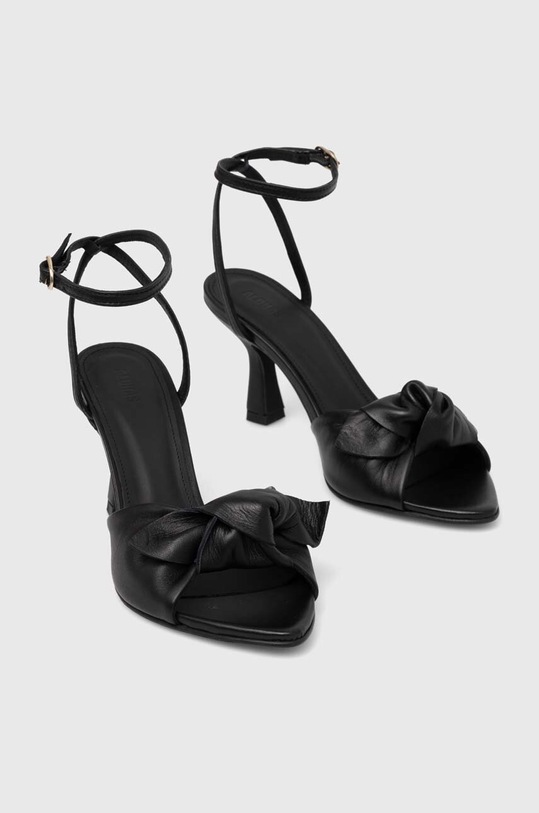 Obuwie Alohas sandały skórzane Cyra S100392.01 czarny