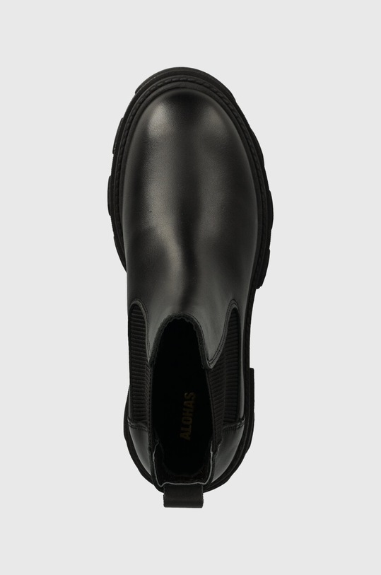 Alohas ghete chelsea de piele Berenice negru S00809.25