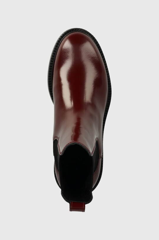 Alohas ghete chelsea de piele Lanz burgundia S100401.02