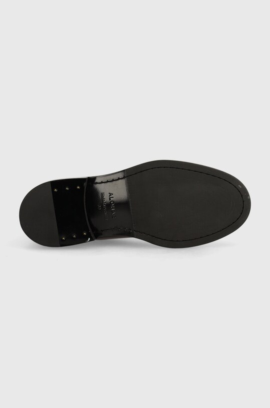 Alohas ghete chelsea de piele Lanz S100401.02 burgundia