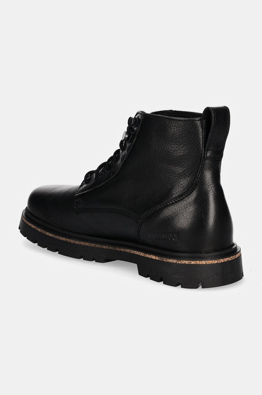 Boty Kožené kotníkové boty Birkenstock Highwood Lace Mid 1028510 černá