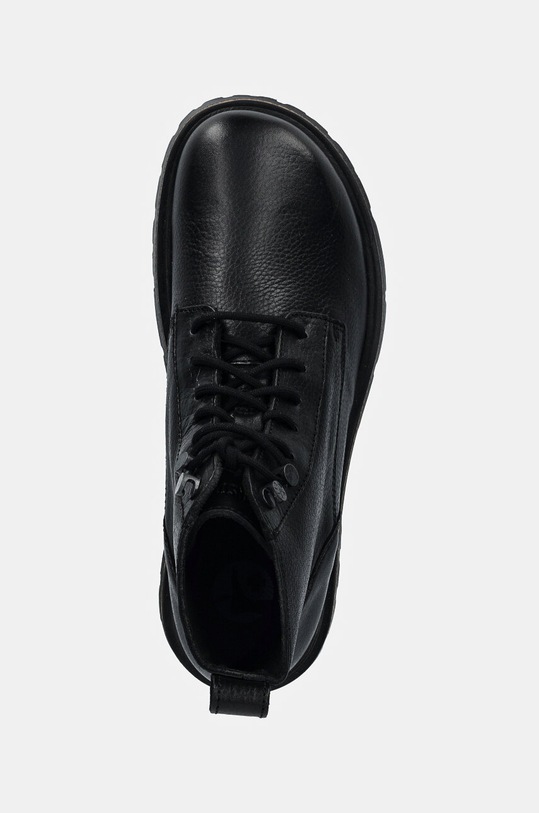 Kožené kotníkové boty Birkenstock Highwood Lace Mid černá 1028510