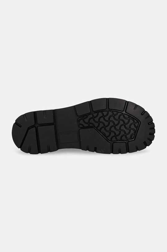 Birkenstock cizme de piele Highwood Lace Mid 1028510 negru