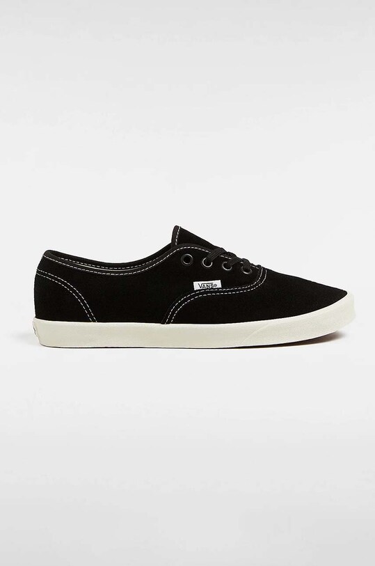 Vans tenisi din piele intoarsa Authentic Lowpro plată negru VN000D04BA21