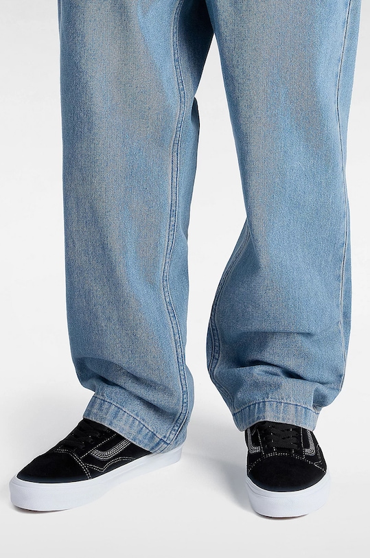 Vans tenisi din piele intoarsa Old Skool VN0A2Z42BLK1 negru