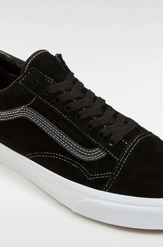 Încălțăminte Vans tenisi din piele intoarsa Old Skool VN0A2Z42BLK1 negru