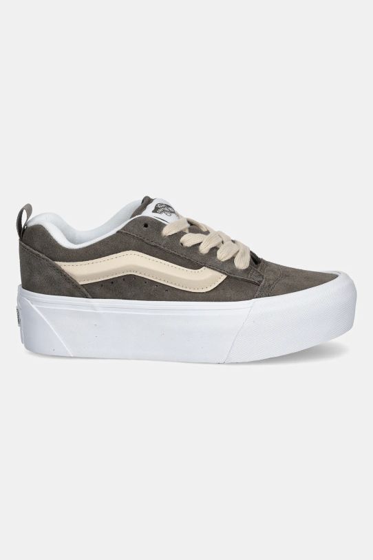 Vans tenisówki zamszowe Knu Stack VN000CP69JC1 brązowy AW24